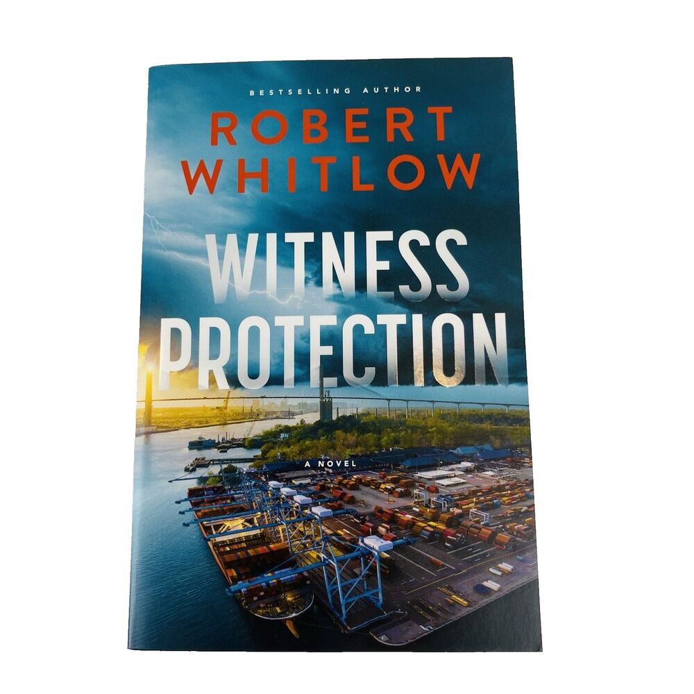 Witness Protection: A Legal Suspense Novel by Robert Whitlow Paperback Book New
